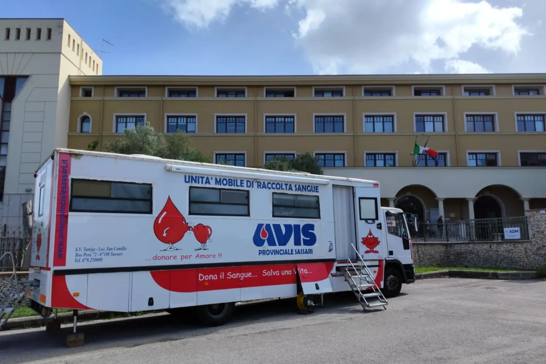 Sassari, raccolte 20 sacche di sangue nella giornata di donazione del 25 novembre.