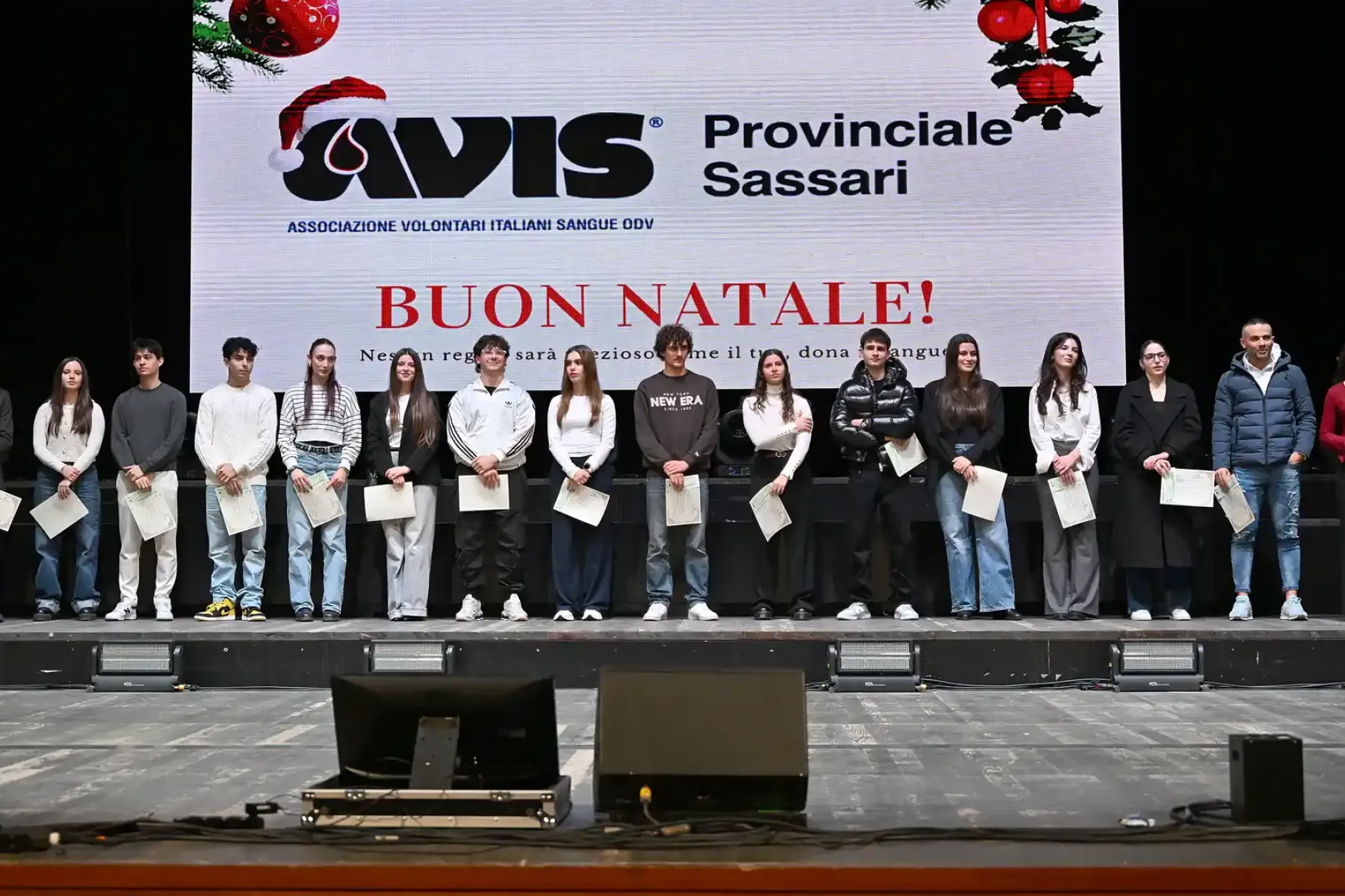 Al Teatro Comunale di Sassari premiati ventuno studenti.